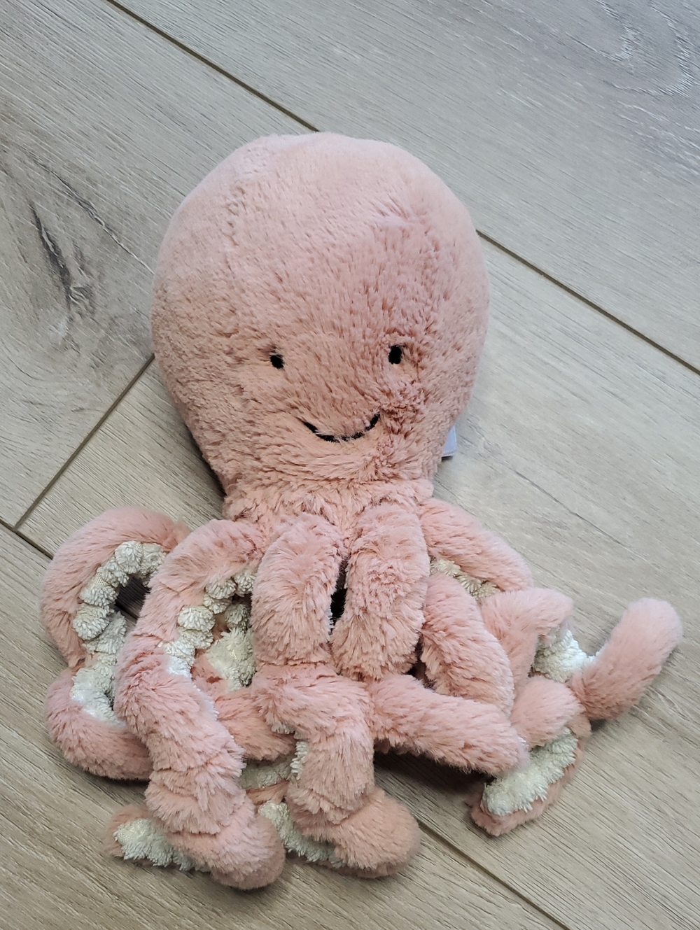 Jellycat Plush Pink Octopus Soft Toy for Kids